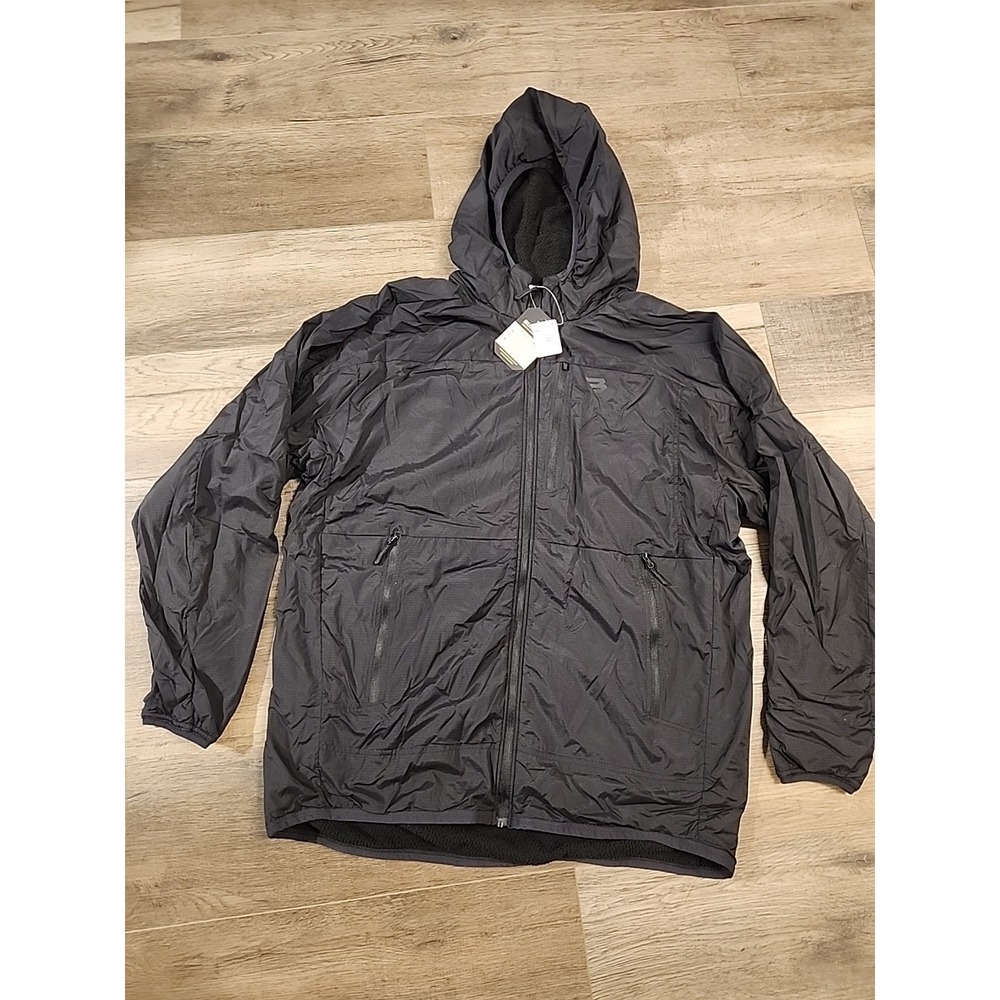 NEW‎ BURLEBO Powder Ridge Jacket - Black - XL